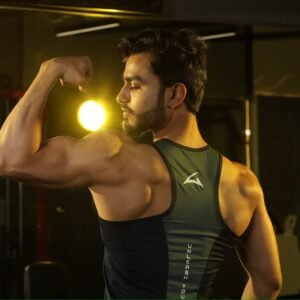 Navy compression Top Tank